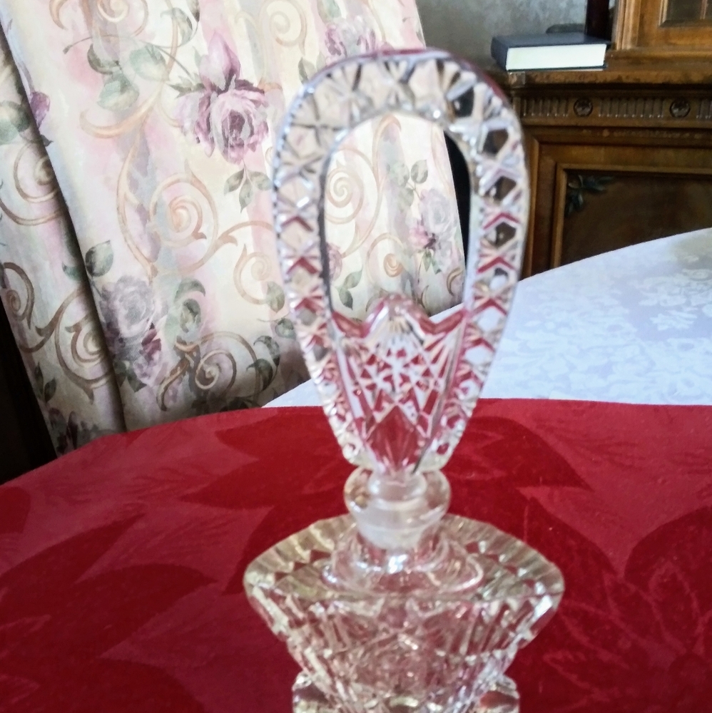 Antique Glass Perfume Bottle